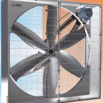 EOR exhaust fan for cowshed climate control