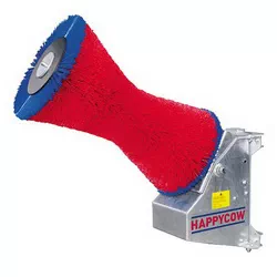 Stationary automatic cow brush and scratcher ensuring the health and comfort of the herd