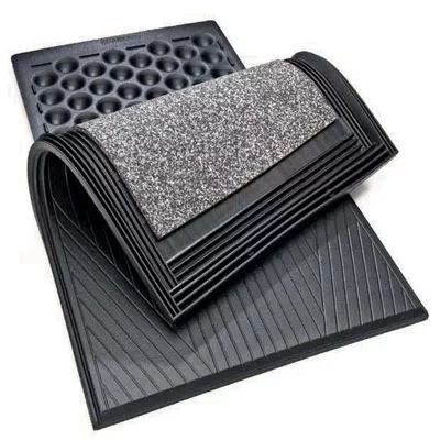 Three-layered rubber mat Kraiburg Kew Plus for cows